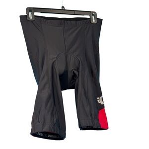 Pearl Izumi Black and Red Athletic Shorts